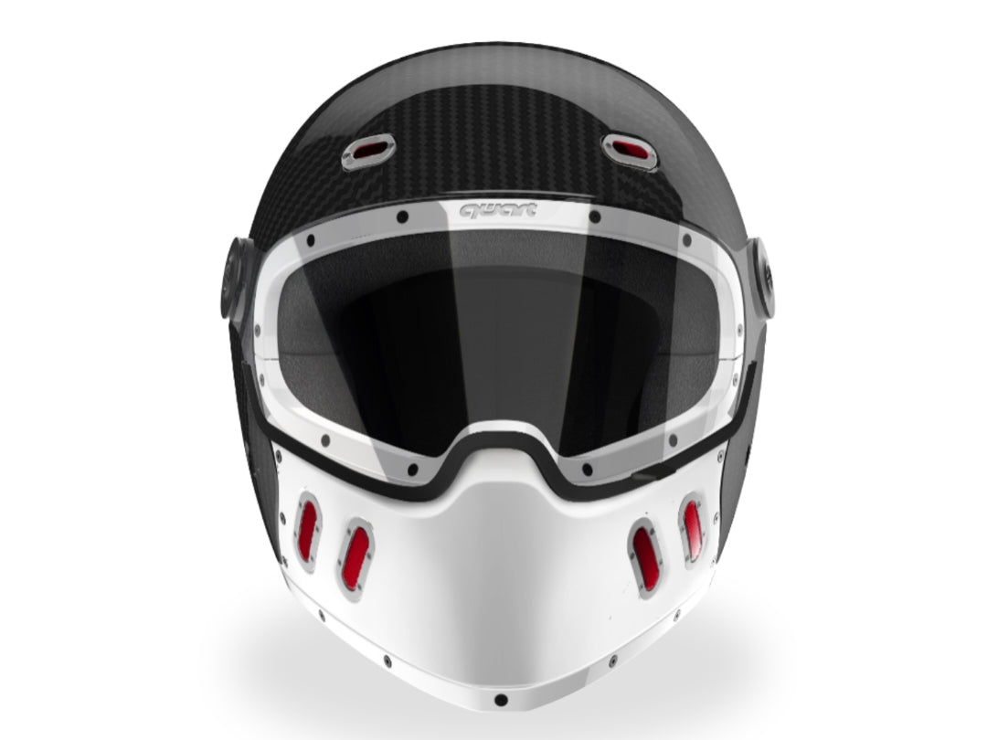 QWART Super Custom Gloss Carbon/White/Red Limited