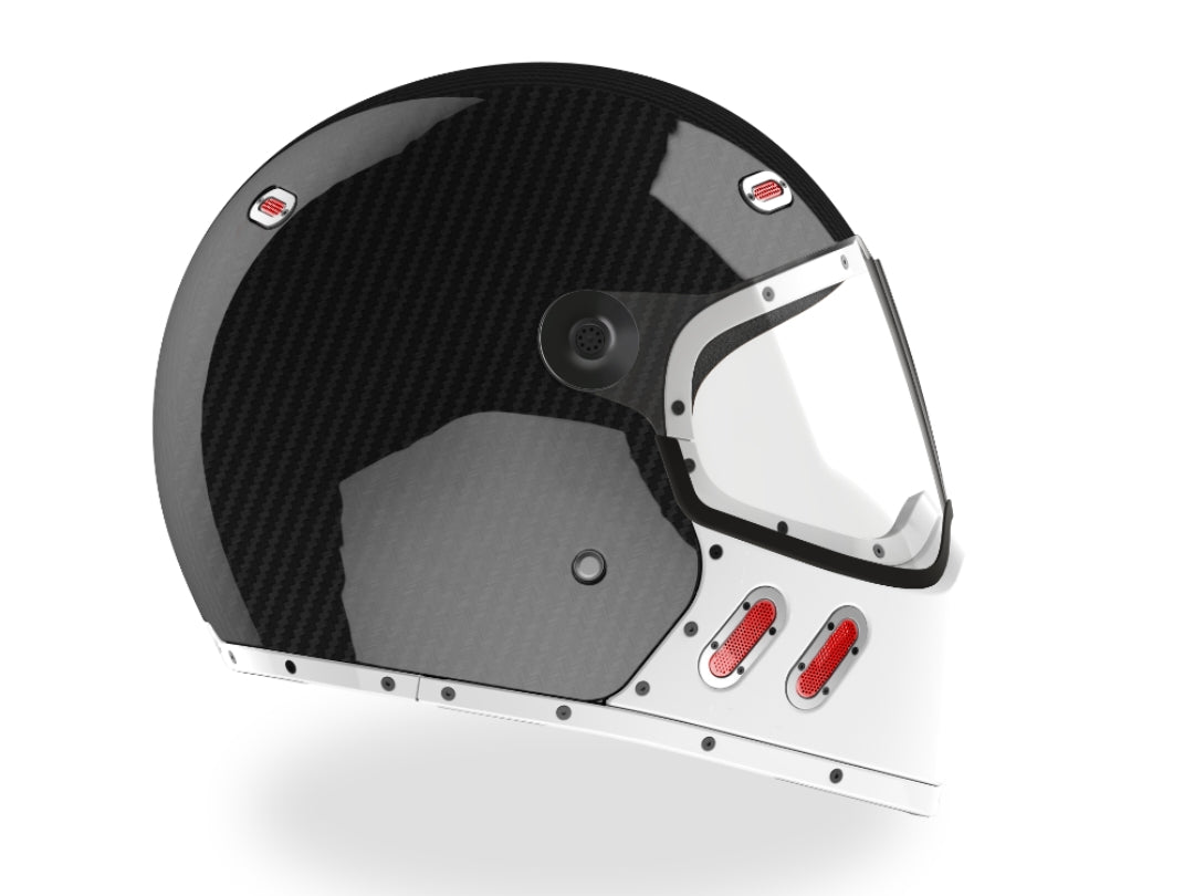 QWART Super Custom Gloss Carbon/White/Red Limited