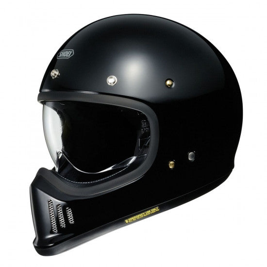 (On Hand) Shoei Ex Zero Gloss Black
