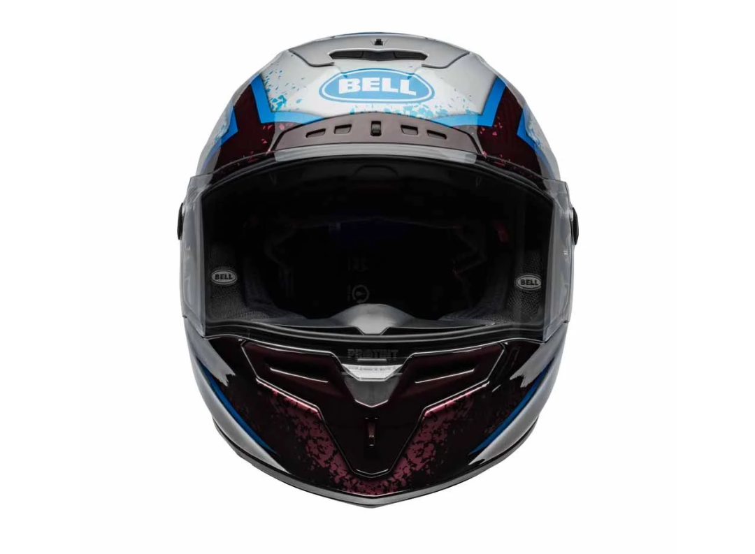 BELL RACE STAR FLEX DLX XENON RED SILVER