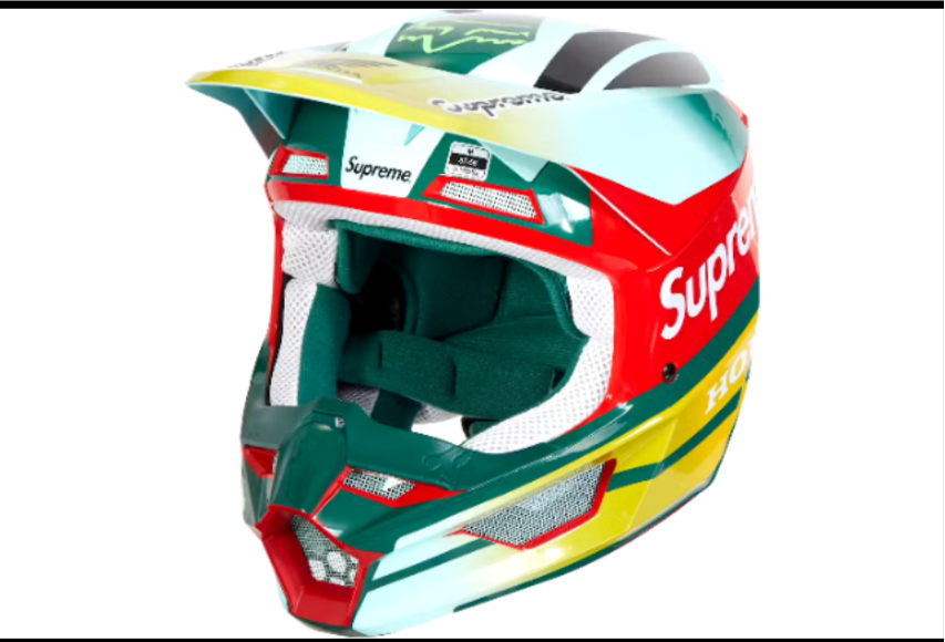 SUPREME X HONDA X FOX HELMET LIMITED ED. HELMETS MANILA