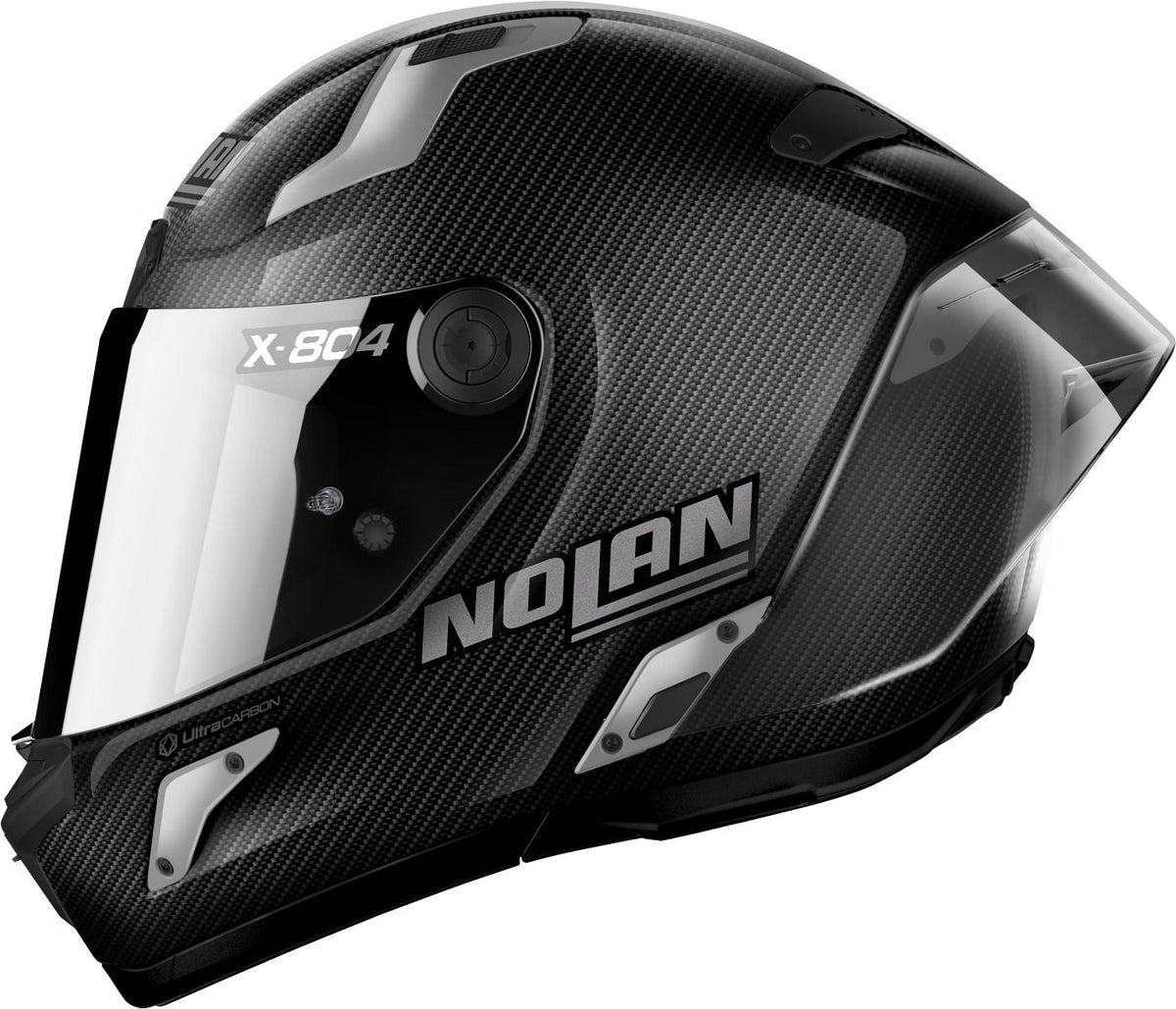 Nolan X804 ULTRA CARBON BLACK SILVER