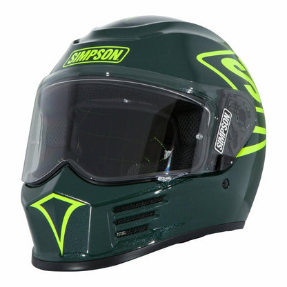 Simpson Speedway Bandit 12o'clock Green