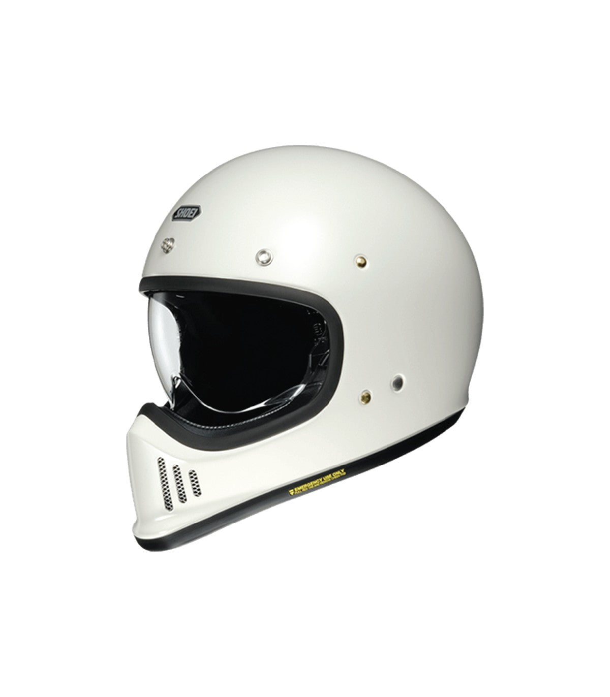 (On Hand) Shoei Ex Zero Gloss Off white