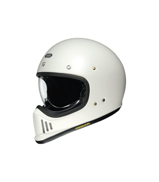 (On Hand) Shoei Ex Zero Gloss Off white